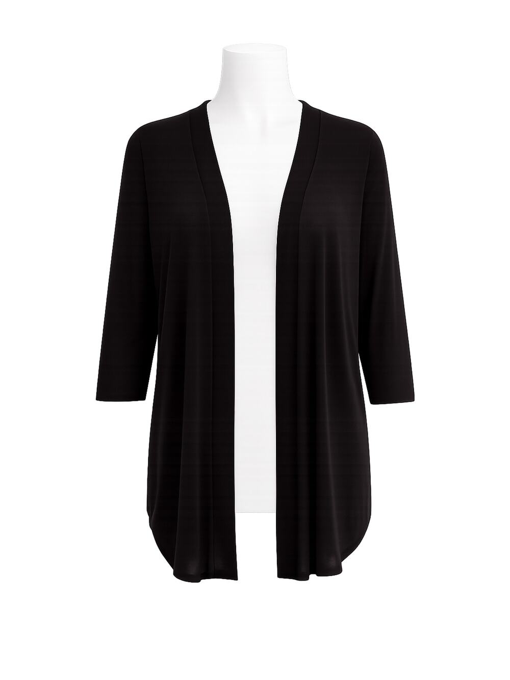 Torrid Black Open Front Cardigan 3/4 Sleeve Plus - Size 4X